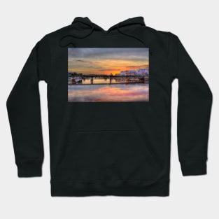 Shannon River Sunset, Limerick, Ireland Hoodie